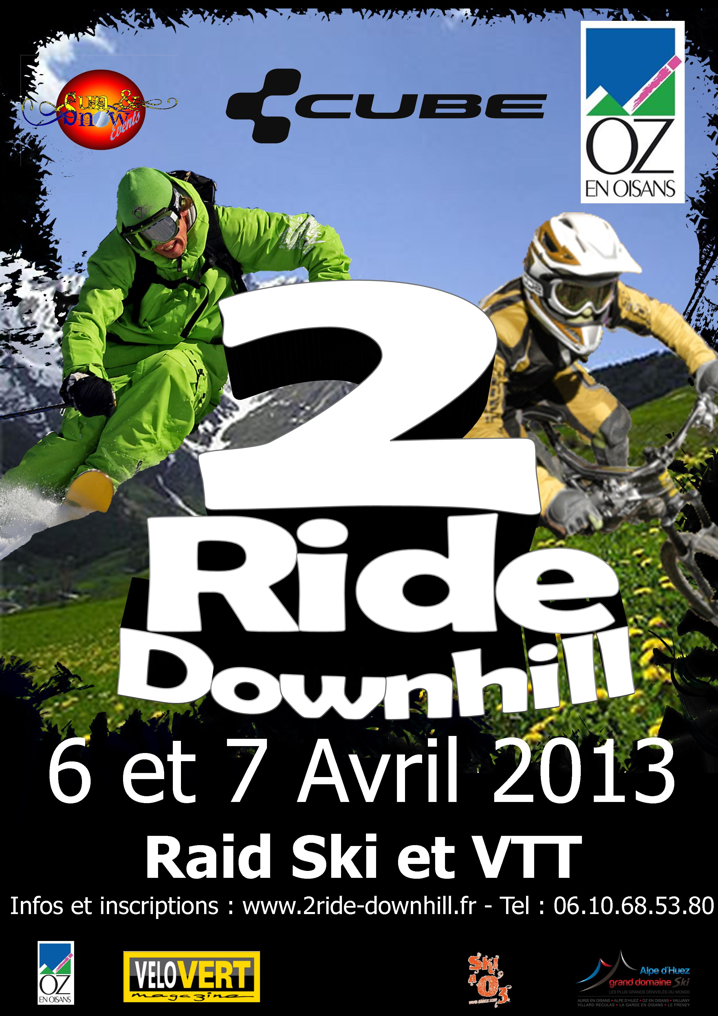 affiche 2 Ride Downhill